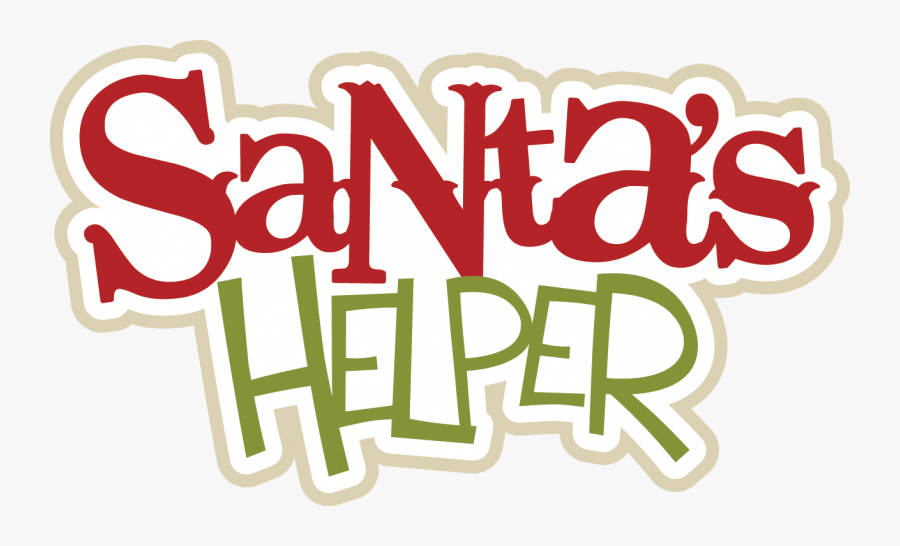 Santas Helper Clipart, Transparent Clipart