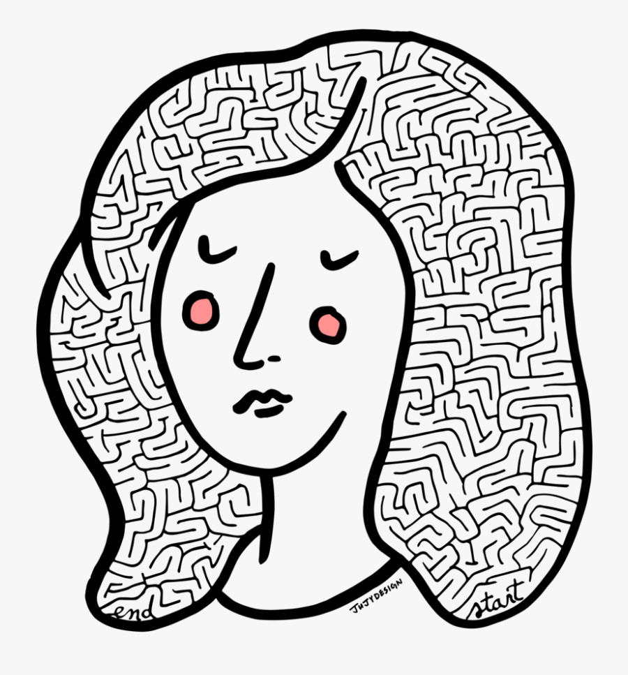 Good Hair Day, Transparent Clipart