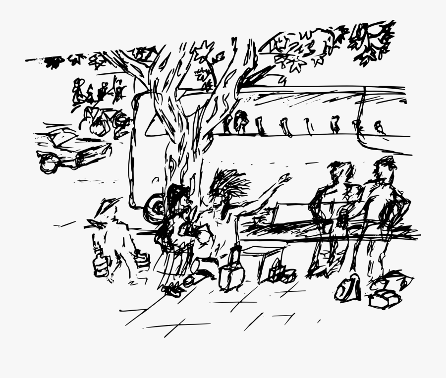 Woman In Native American Headdress In Shanghai, Telling - Illustration, Transparent Clipart