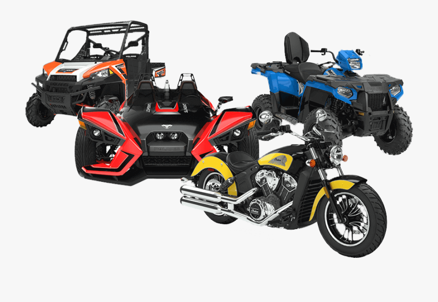 Polaris Off Road Vehicles, Slignshot & Indian Motorcycles - Scout Yellow Indian Motorcycle, Transparent Clipart