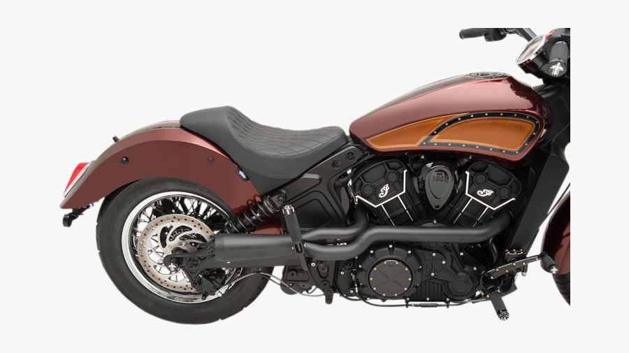 For "15 Up Indian Scout, Scout Sixty, "18 Up Scout - Indian Scout Trask Exhaust 2 1, Transparent Clipart