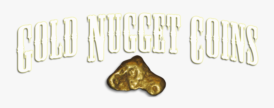 Gold Nugget Coins - Calligraphy, Transparent Clipart