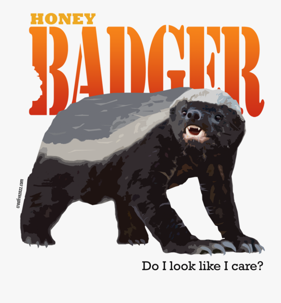 Transparent Badger Png - Honey Badger, Transparent Clipart