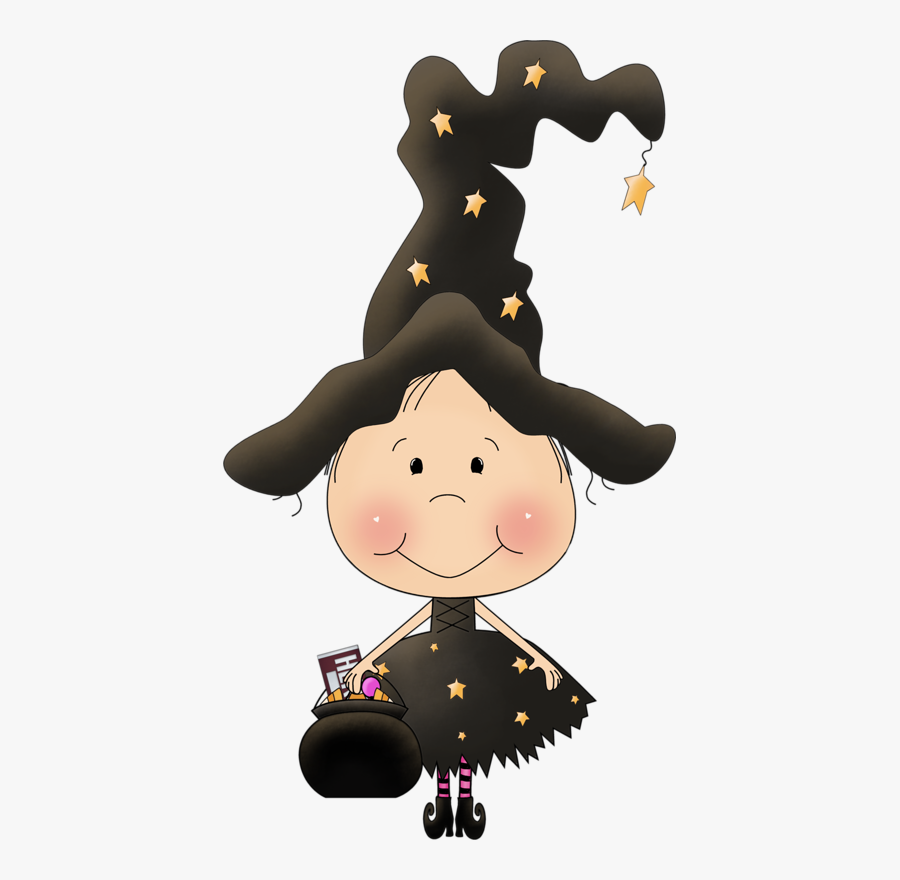 Witch Cute Halloween Clipart Halloween, Transparent Clipart