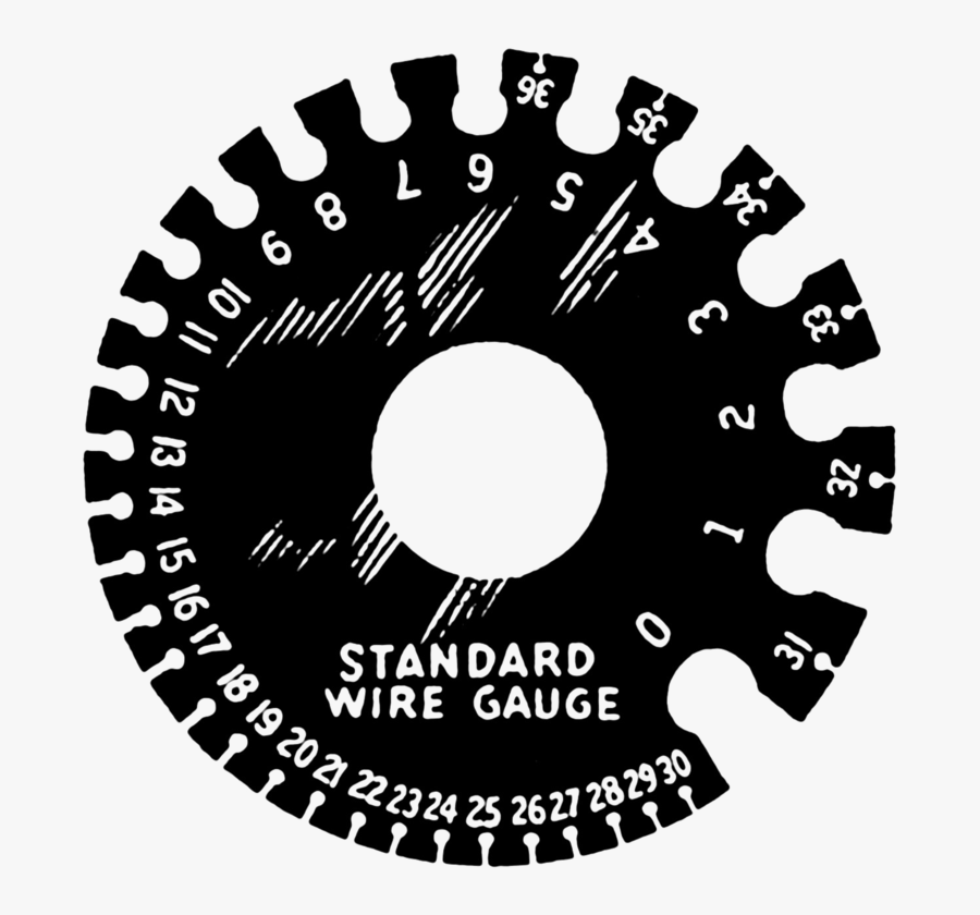 Wire Gauge, Transparent Clipart