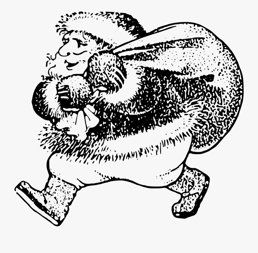 Obrazy Mikołaj Czarno Biale, Transparent Clipart