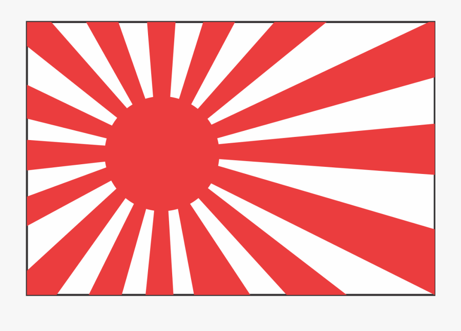 Collection Of Free Sunrise Vector Japanese - Japan Rising Sun, Transparent Clipart