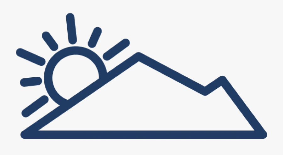 Haleakal Classic Tour At - Sunrise Over Mountain Clipart, Transparent Clipart