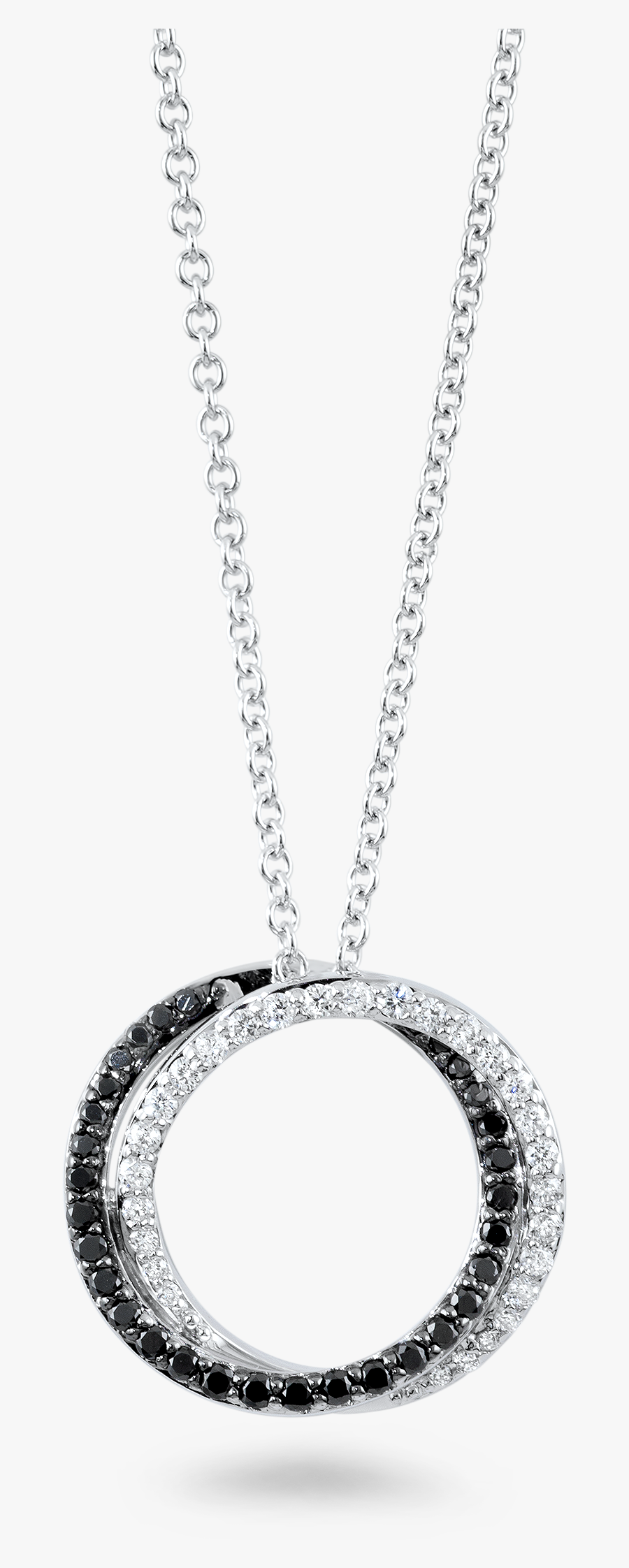Black Diamond Necklace Png, Transparent Clipart