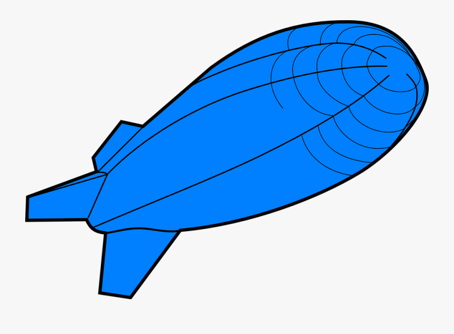 Blimp Clipart - Zeppelin Clipart, Transparent Clipart