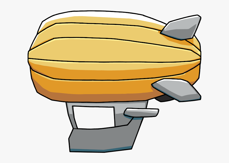 Zeppelin Blimp Scribblenauts , Free Transparent Clipart ClipartKey