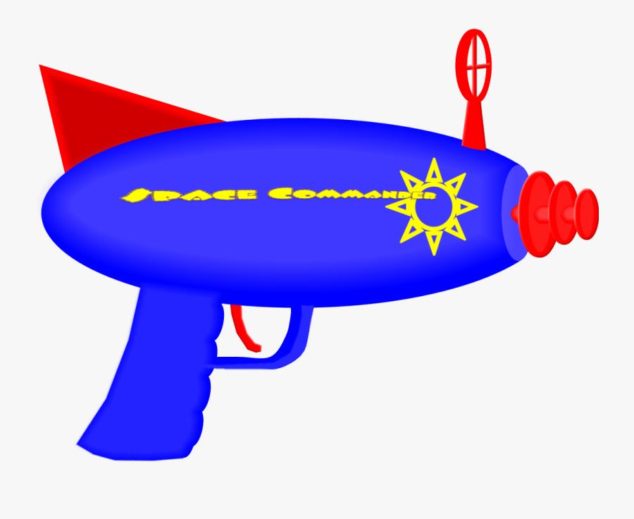 Toy Ray Gun - Ray Gun, Transparent Clipart