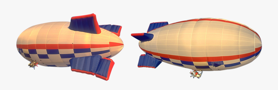 The Airship, Zeppelin, Aviation - Gambar Pesawat Balon Udara, Transparent Clipart