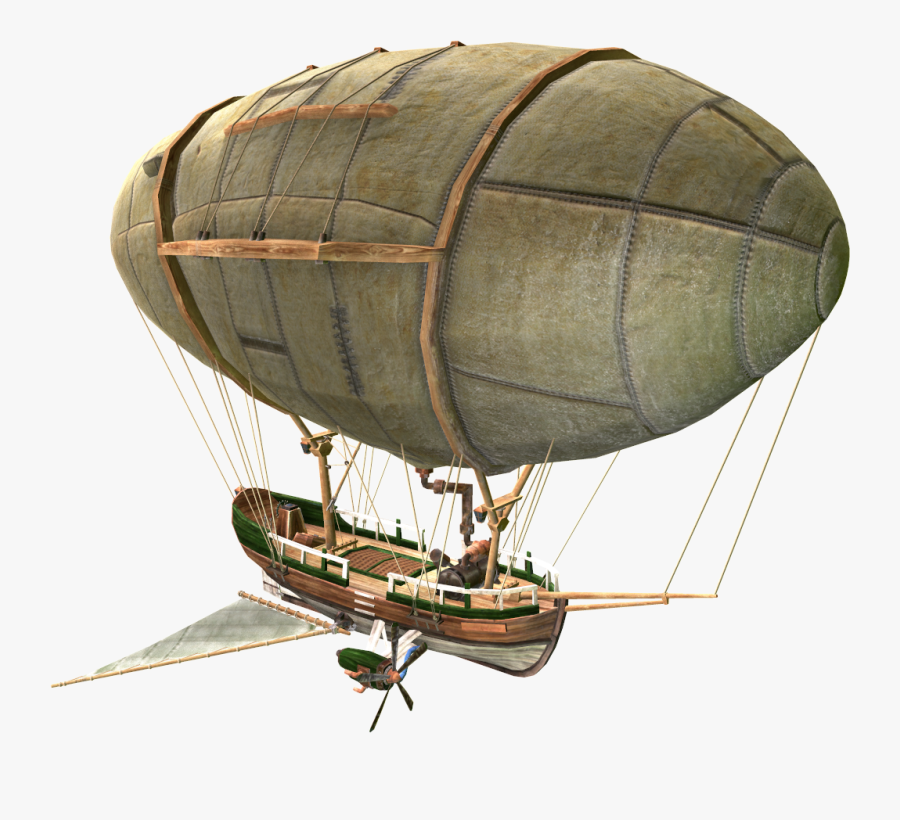 Balloon Ship Png, Transparent Clipart