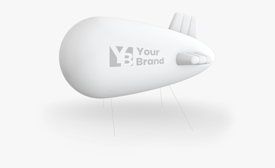 Transparent Blimp Png - Sterowce Reklamowe Png, Transparent Clipart