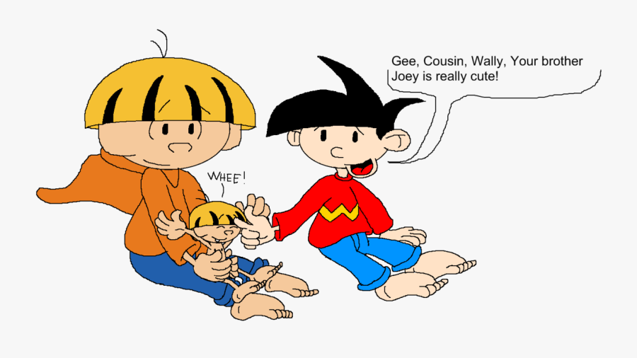 Babysitting Clipart Cousins - Cartoon, Transparent Clipart