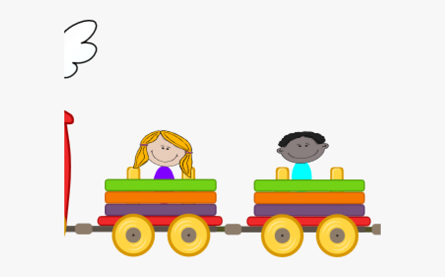 Long Clipart Child Train - Choo Choo Train Png, Transparent Clipart