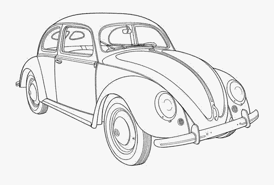 Automobile Coloring Pages, Transparent Clipart