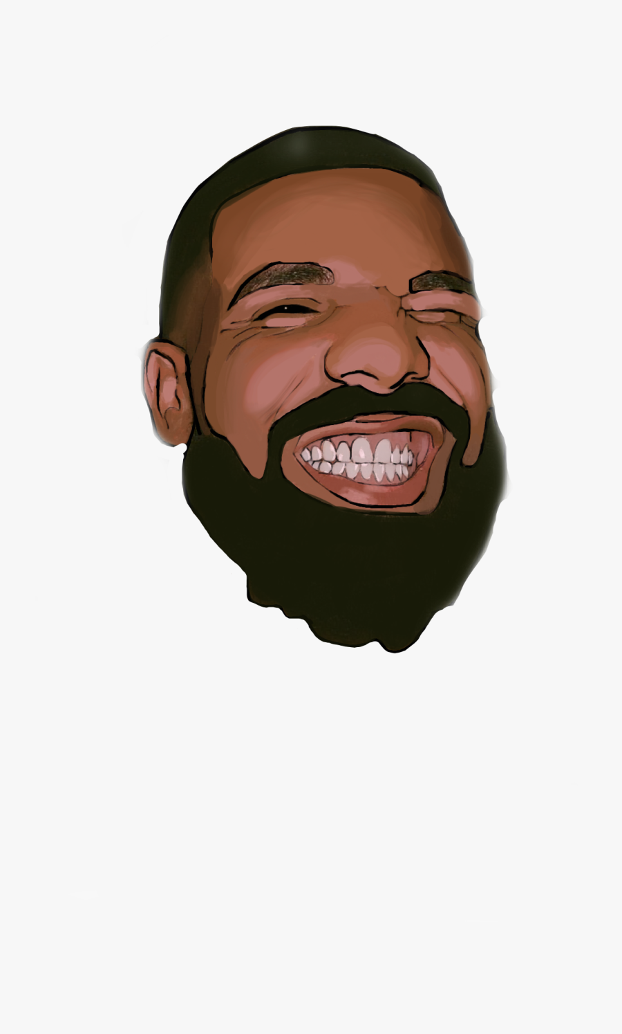 #drake #ovo #scorpio #rapper #smile #happy #freetoedit - Drake Stiker Png, Transparent Clipart