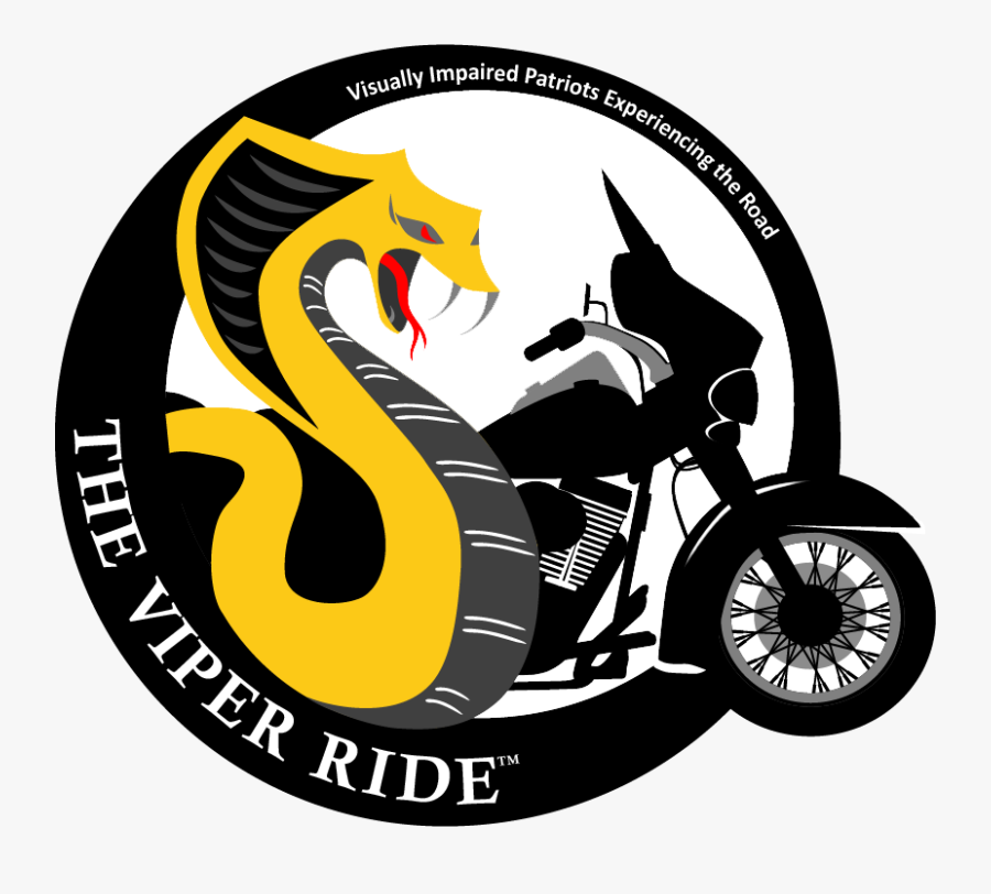 Supporters The Viper Ride - Viper Biker Logo, Transparent Clipart