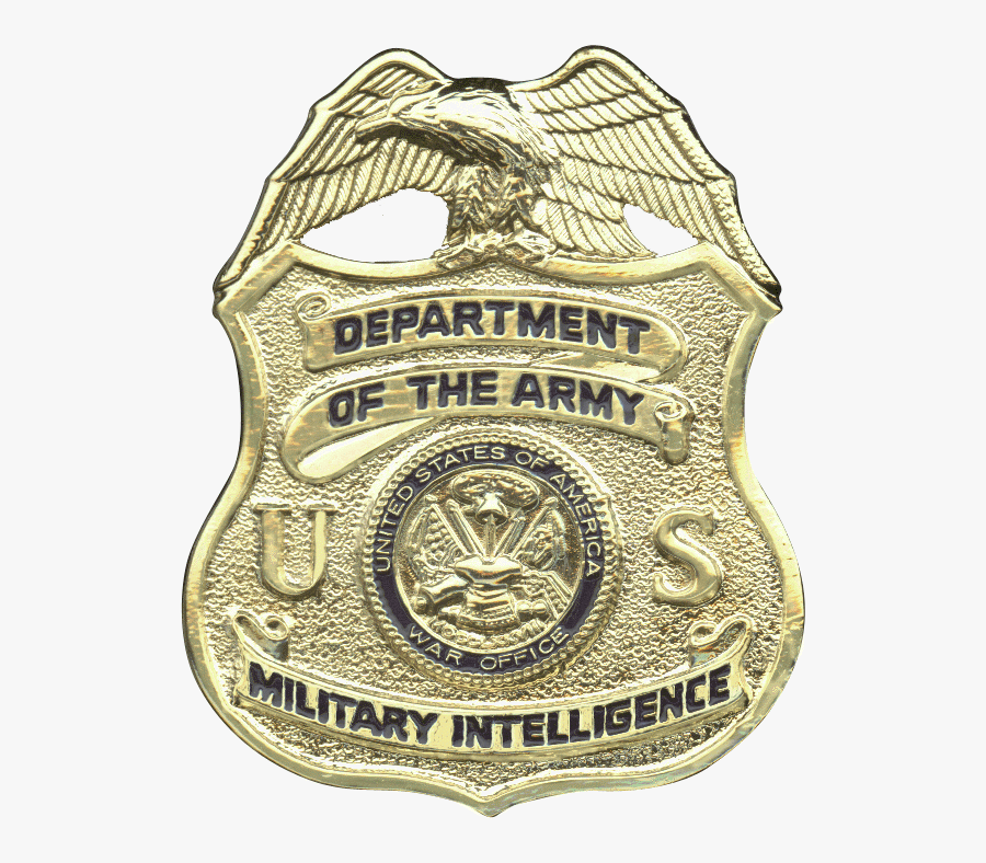 Army Counterintelligence Discussion Group Website - Department Of The Army Military Intelligence Badge, Transparent Clipart