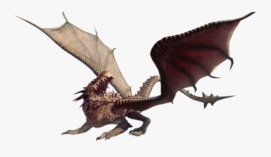Clip Art Drake Mythical Creature - Dragon's Dogma Drake, Transparent Clipart