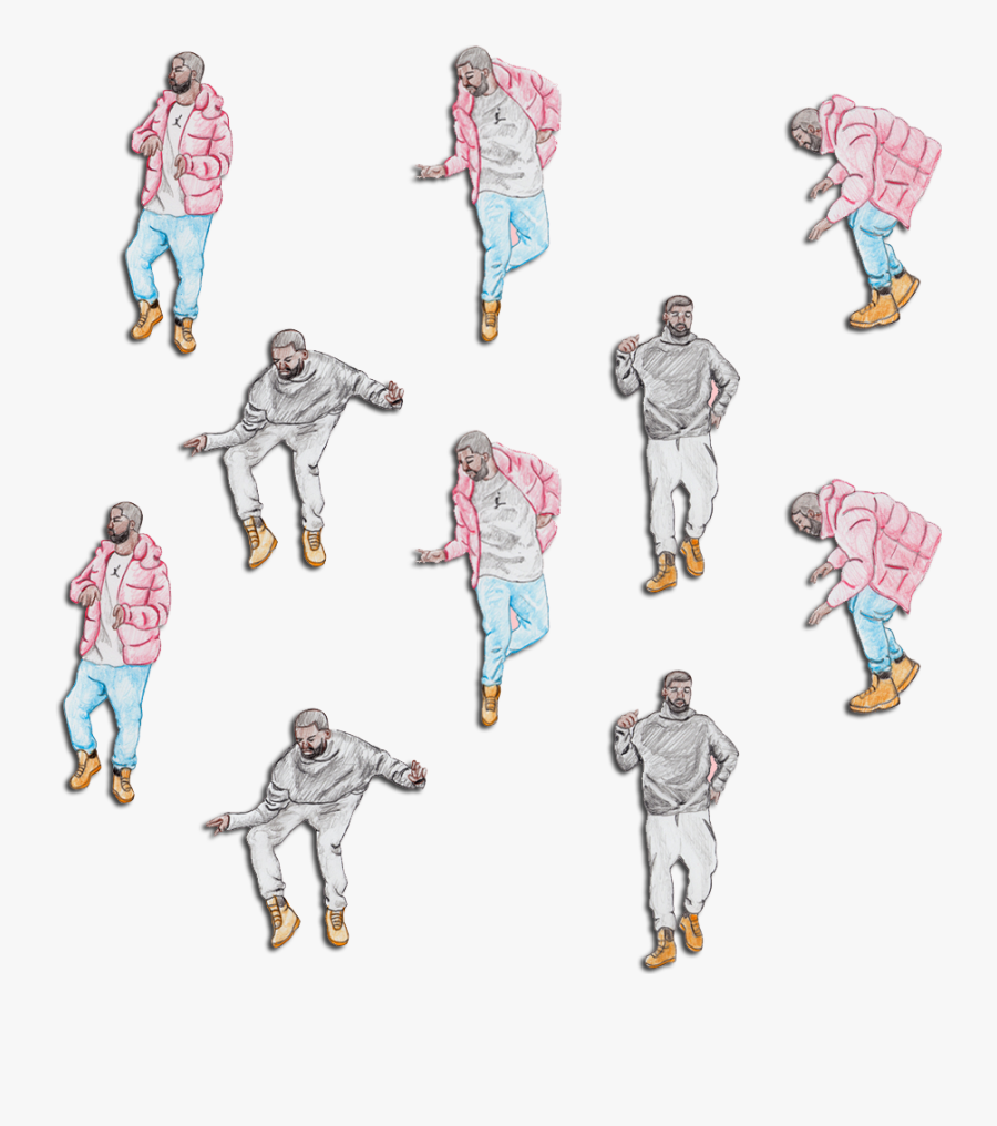 Transparent Drake Hotline Bling Png, Transparent Clipart