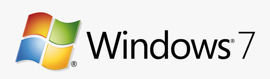 Microsoft Clipart Ms Windows - Logo Transparent Background Windows 7, Transparent Clipart