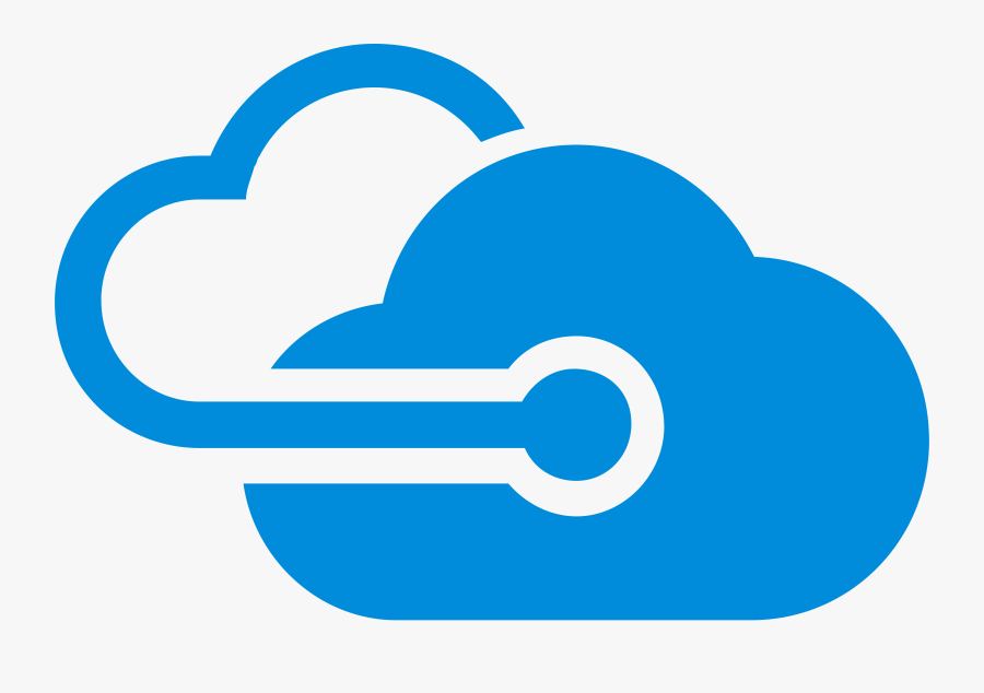 Azure Cloud Logo Svg, Transparent Clipart