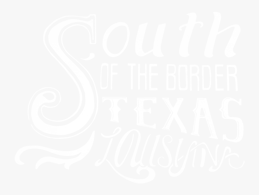 Hoochies Southoftheborderlogo Sized - Calligraphy, Transparent Clipart