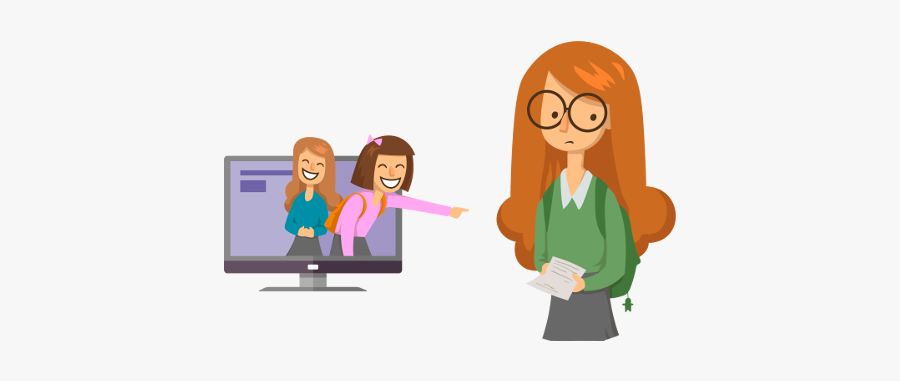 Cyber Bullying, Transparent Clipart