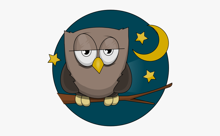 Night Time Owl Clipart, Transparent Clipart