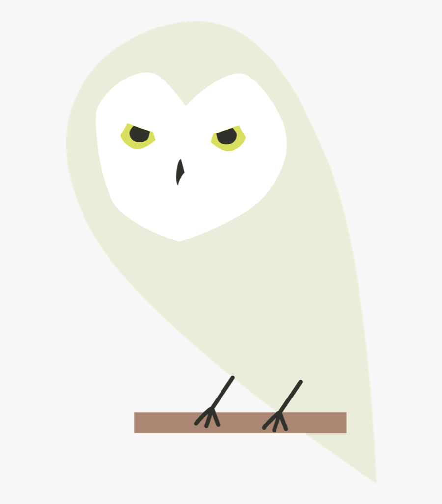 Nick Comben Gryffindor - Snowy Owl, Transparent Clipart
