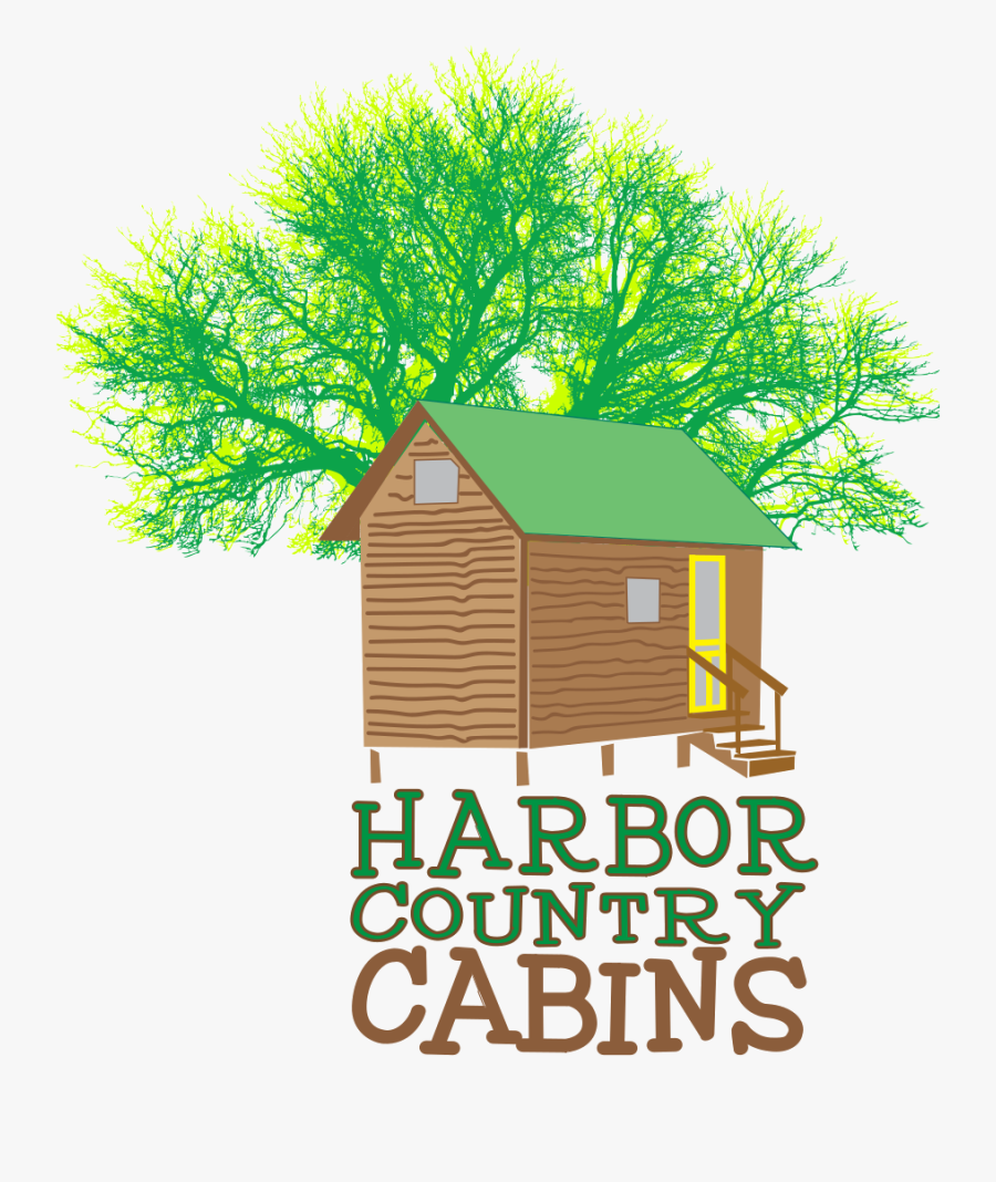 Harbor Country Cabins - Tree, Transparent Clipart
