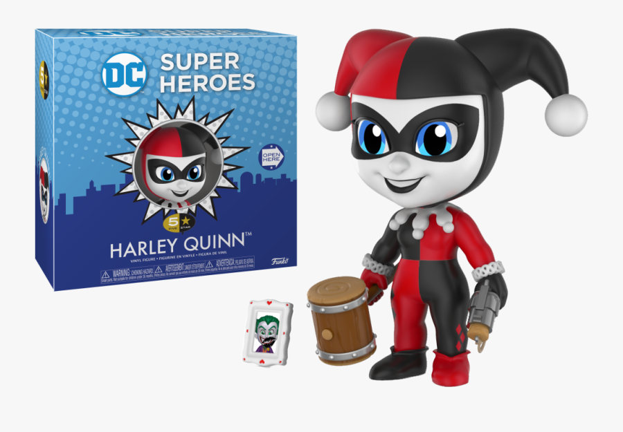 Funko 5 Star Harley Quinn, Transparent Clipart