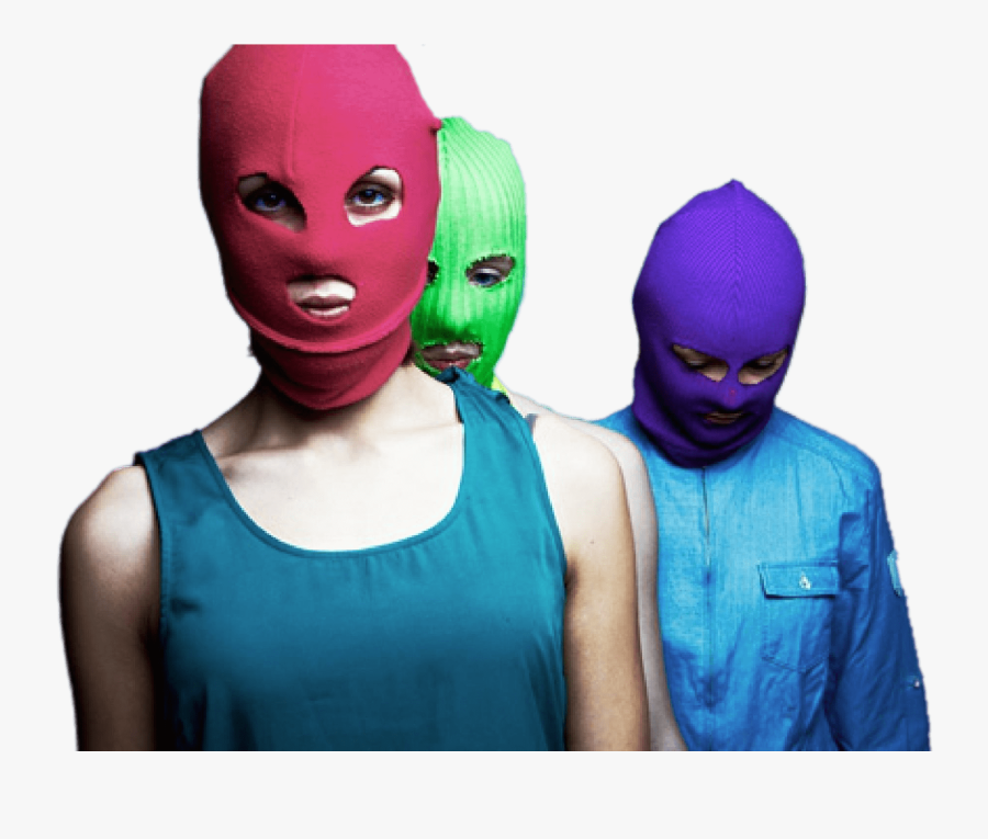 Pussy Riot Members - Mascara Pussy Riot, Transparent Clipart