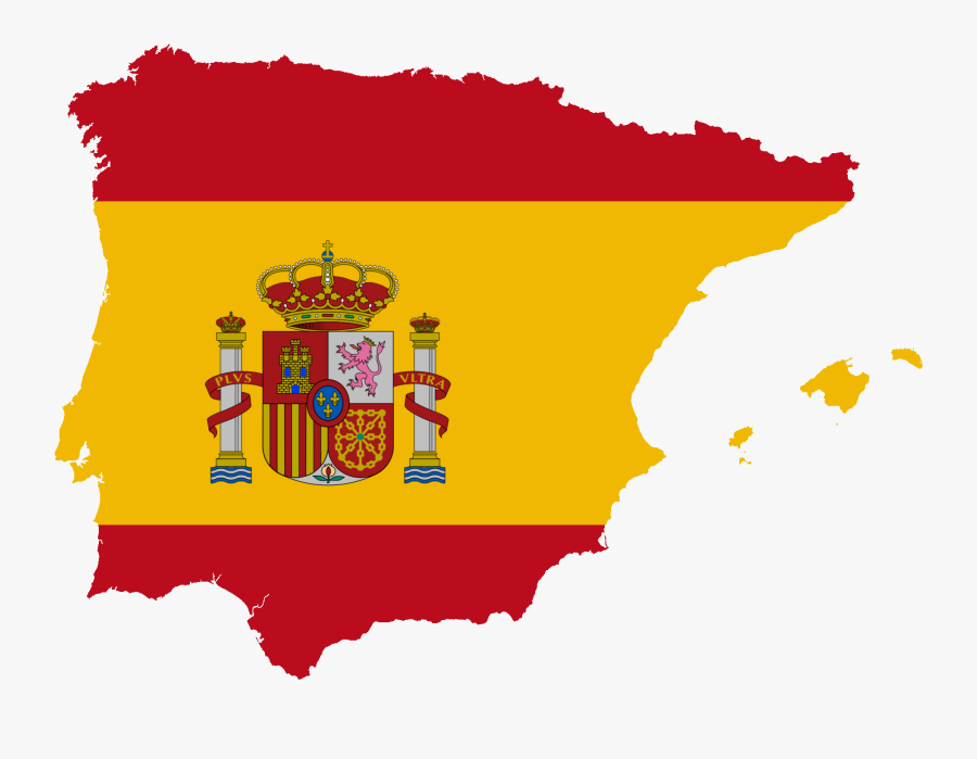 Flag Of Spain Flag Of Spain Map National Flag - Spain Png, Transparent Clipart