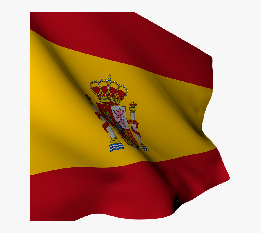 Transparent Spain Map Clipart - Spain Flag, Transparent Clipart