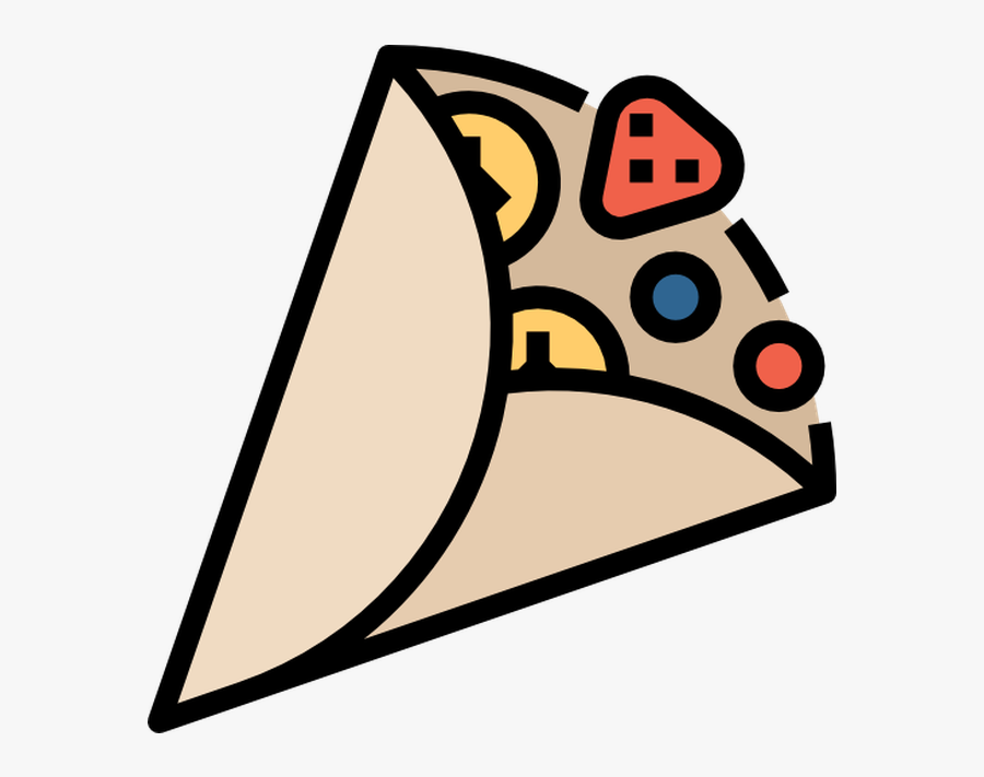 Crepe Cliparts - Free Icon Crepes, Transparent Clipart
