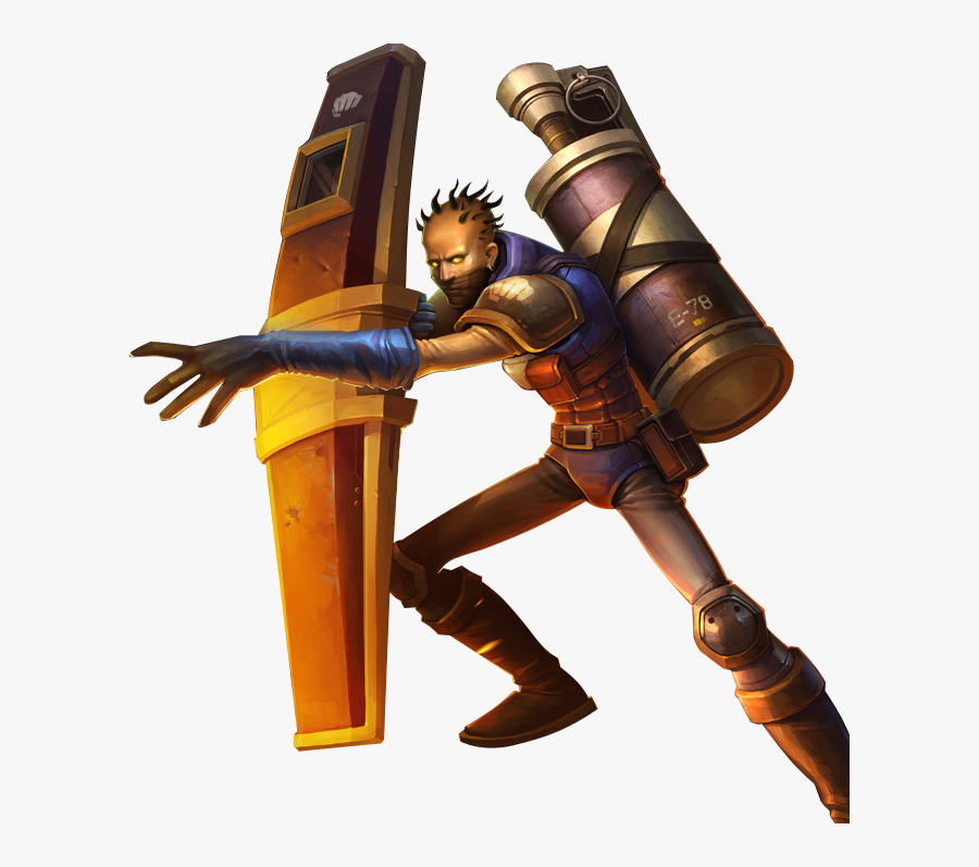 Riot Squad Singed Png Image - League Of Legends Singed, Transparent Clipart