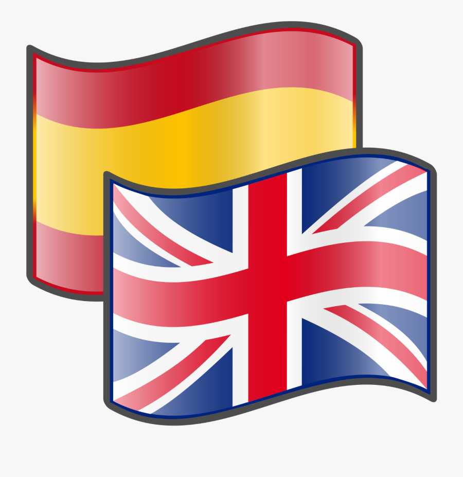 Transparent Ir De Compras Clipart - English Language Flag Gif, Transparent Clipart