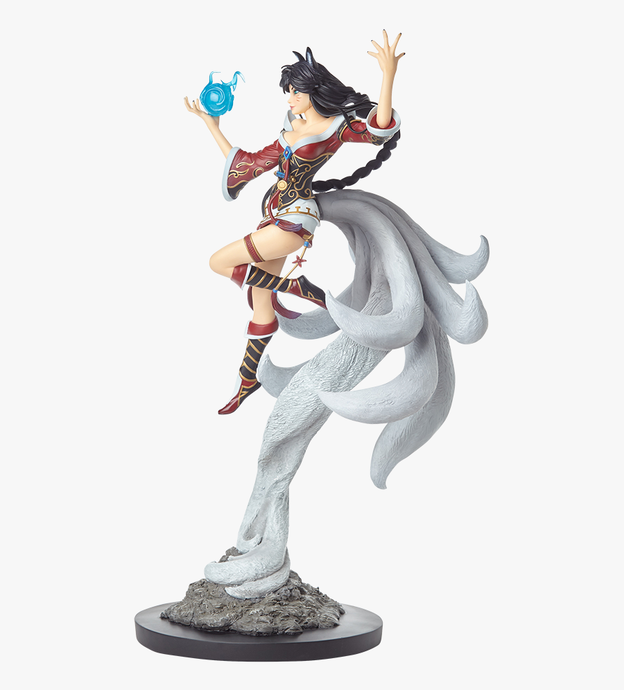 Clip Art Ahri Figurine - Ahri A New Dawn Statue, Transparent Clipart