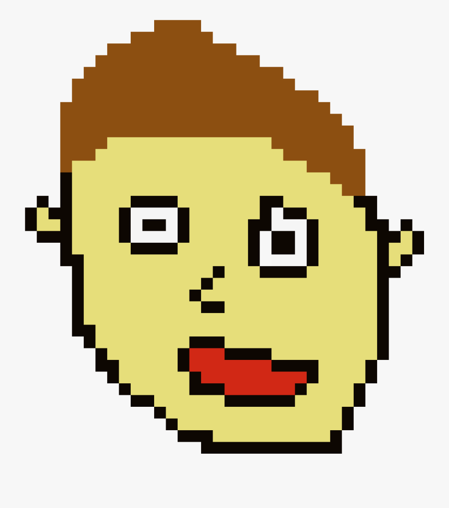 Burnz Shoe Ad - Pixel Art Bubble Gum, Transparent Clipart