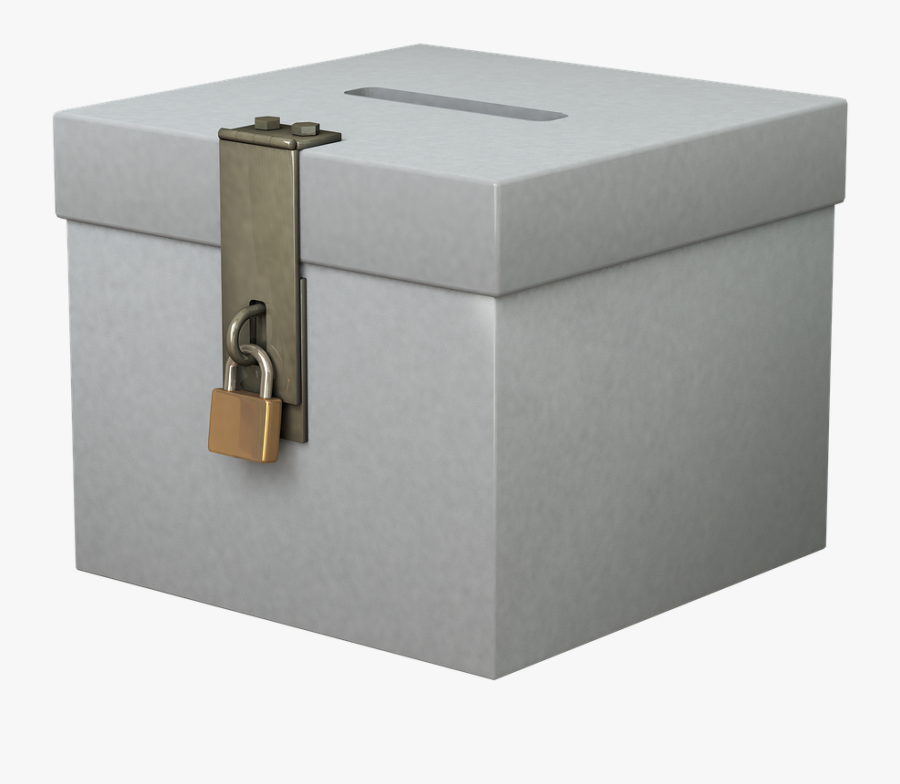 Transparent Ballot Box Clipart - Bilik Suara Png, Transparent Clipart