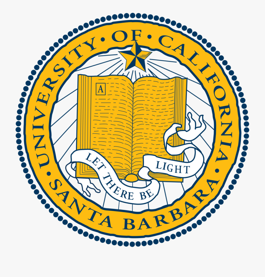 1200px-uc Santa Barbara Seal - University Of Santa Barbara Logo, Transparent Clipart