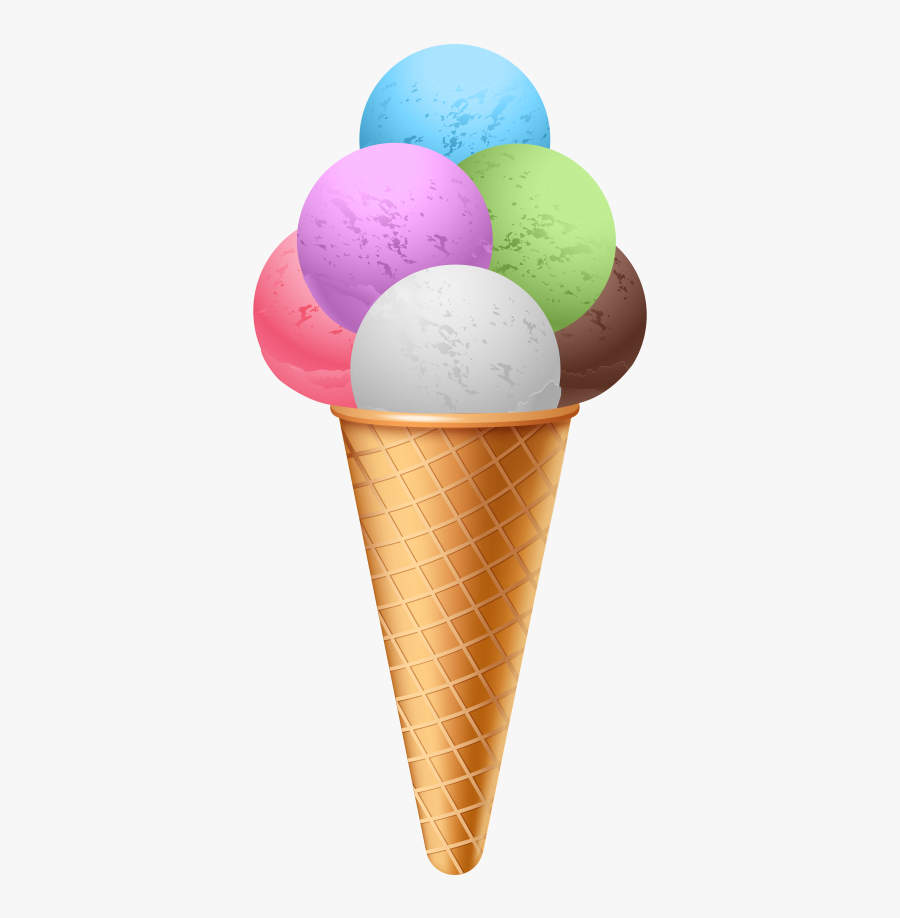 Clip Art Ice Cream Cone, Transparent Clipart