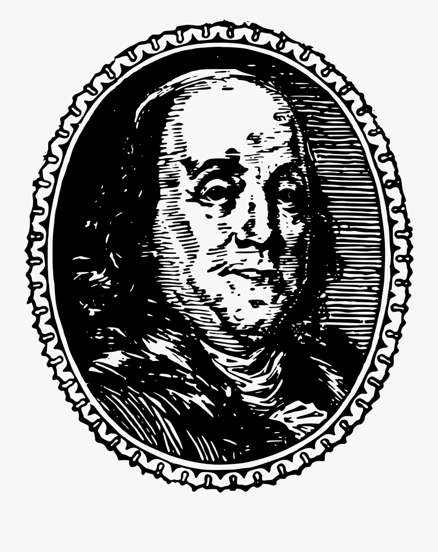 Benjamin Franklin Clip Arts - Benjamin Franklin Money Logos, Transparent Clipart