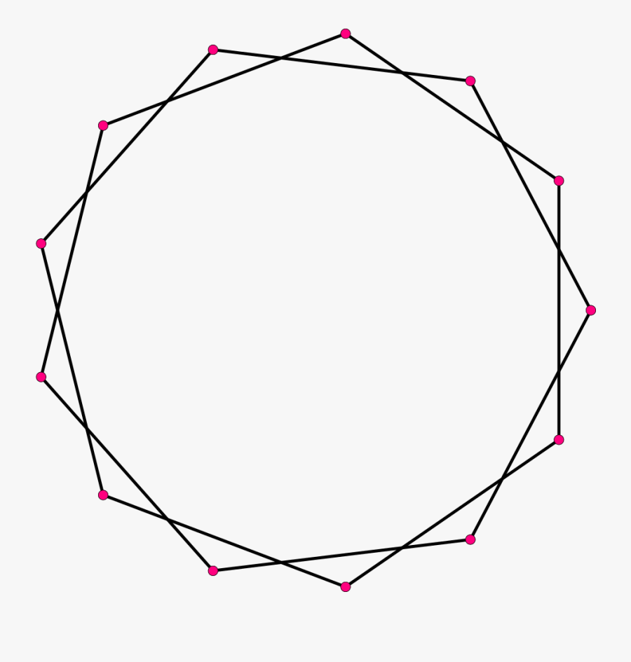 Shape With 13 Sides, Transparent Clipart