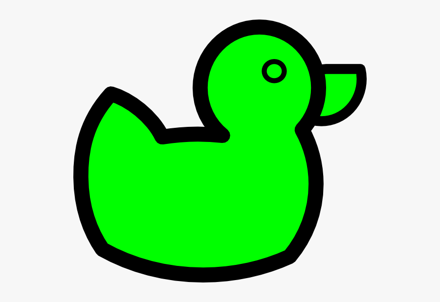 Green Duck Clip Art, Transparent Clipart