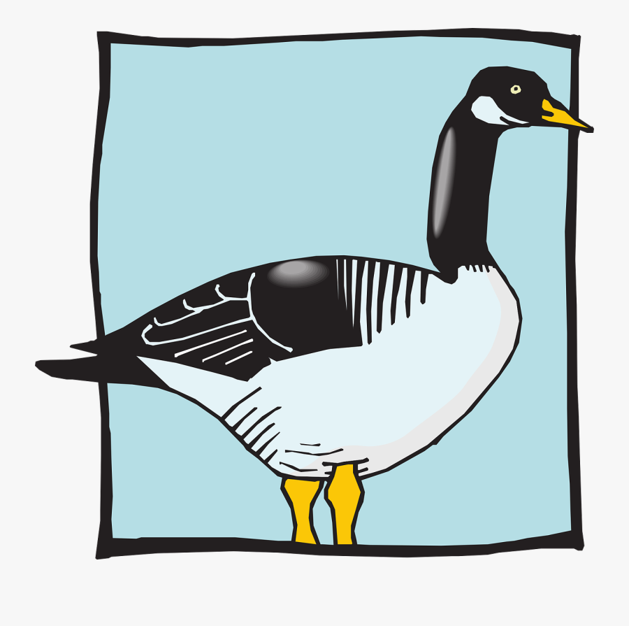 Duck With Blue Background Svg Clip Arts - Clip Art, Transparent Clipart